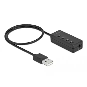 USB-kuulokemikrofoni- ja mikrofonisovitin DeLOCK 66731