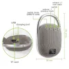 Techly ICASBL321GR kannettava/juhlakaiutin mono kannettava kaiutin harmaa 5 W