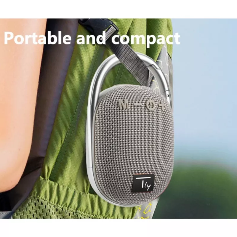 Techly ICASBL321GR kannettava/juhlakaiutin mono kannettava kaiutin harmaa 5 W