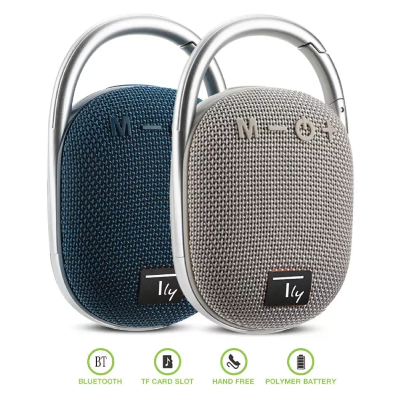 Techly ICASBL321GR kannettava/juhlakaiutin mono kannettava kaiutin harmaa 5 W