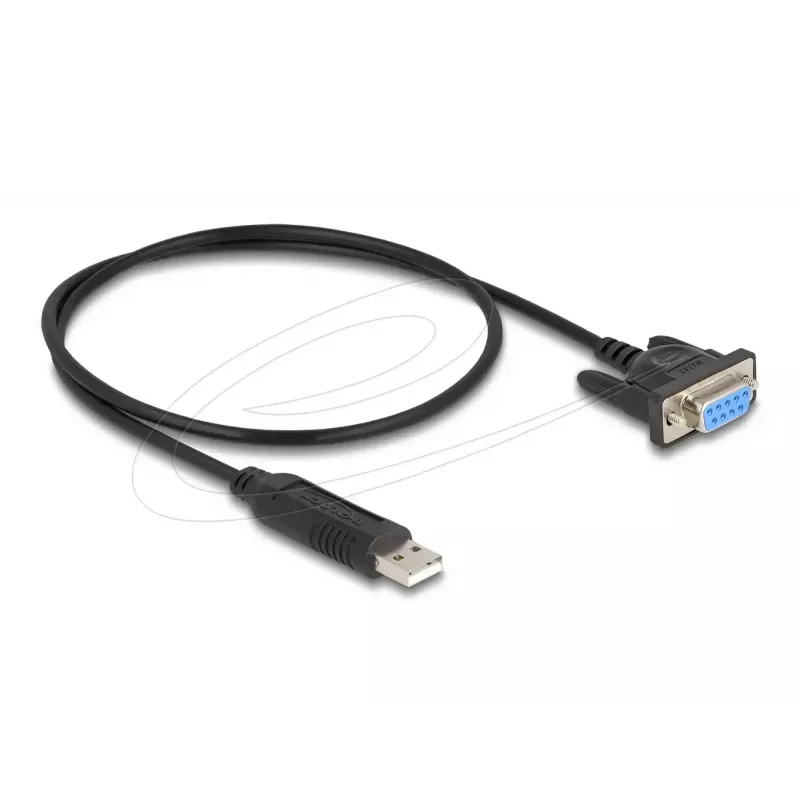DeLOCK 67381 USB 2.0 RS-232 DB9 -sarja-adapteri 0,5 m