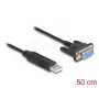DeLOCK 67381 USB 2.0 RS-232 DB9 -sarja-adapteri 0,5 m