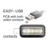 USB-kaapeli DeLOCK 83848 USB 2.0 1 m USB A Micro-USB B musta