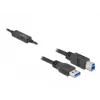 USB-kaapeli DeLOCK 85379 USB 3.2 Gen 1 5 m USB A USB B musta