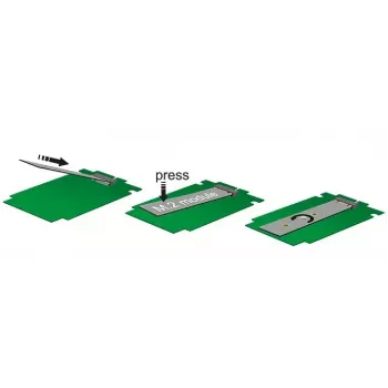 Sovitin DeLOCK 2x 67-pin M.2 Key B - 2x SATA 7-pin