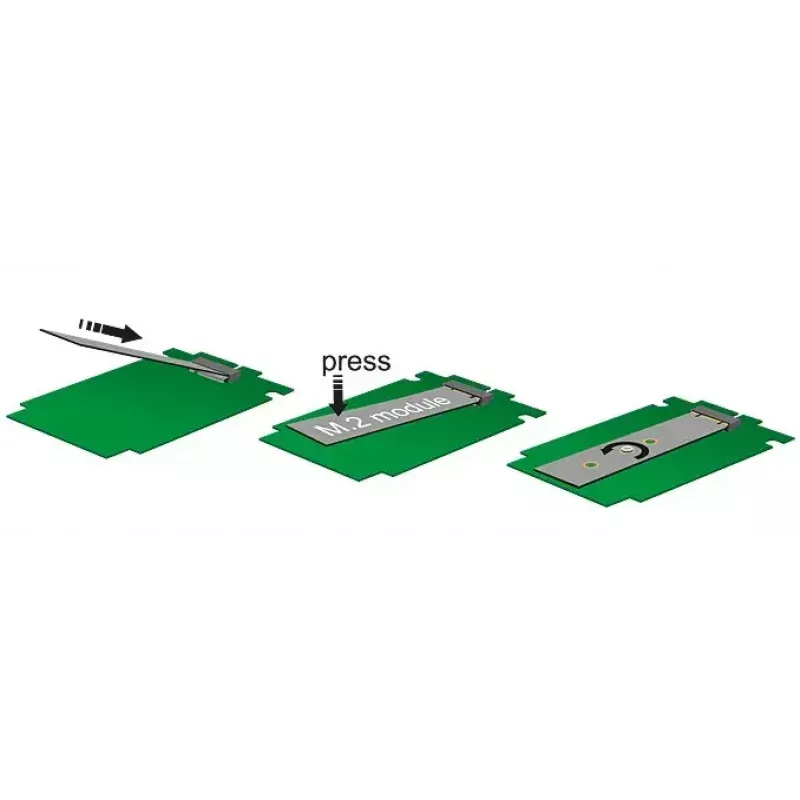 Sovitin DeLOCK 2x 67-pin M.2 Key B - 2x SATA 7-pin