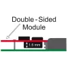 Sovitin DeLOCK 2x 67-pin M.2 Key B - 2x SATA 7-pin