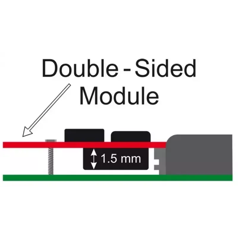 Sovitin DeLOCK 2x 67-pin M.2 Key B - 2x SATA 7-pin
