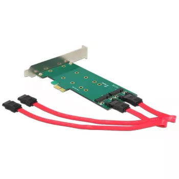 Sovitin DeLOCK 2x 67-pin M.2 Key B - 2x SATA 7-pin