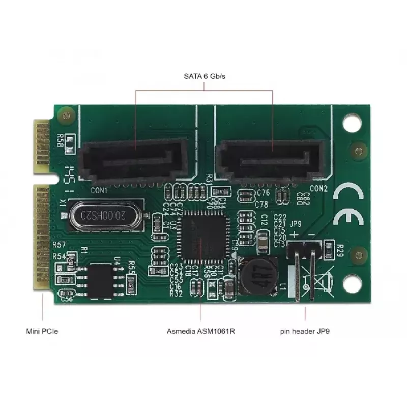 Sisäinen SATA-sovitin DeLOCK 95264