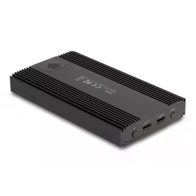 SSD-kotelo DeLOCK 42022 ulkoinen kotelo USB 20 Gbps 2 x M.2 NVMe PCIe SSD