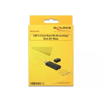 Verkkokortti DeLOCK 12463 WLAN 867 Mbit/s