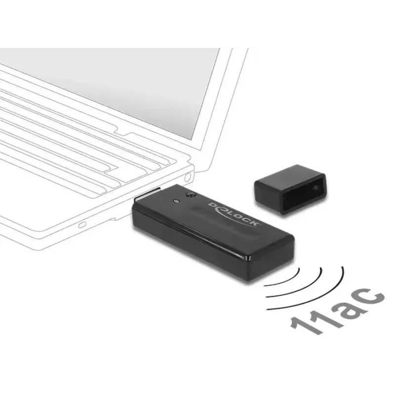 Verkkokortti DeLOCK 12463 WLAN 867 Mbit/s