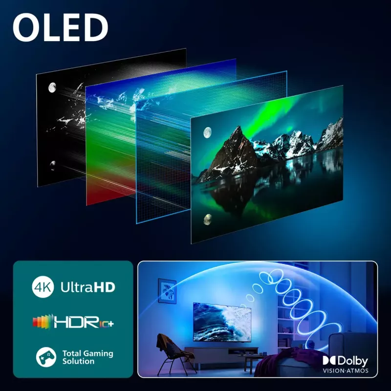 Televisio Philips 77OLED760/12 77