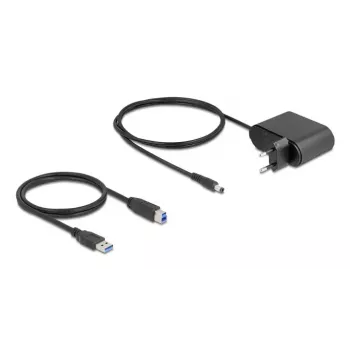 DeLOCK 64332 telakka USB 3.2 Gen 1 HDD SSD 2,5 3,5 musta