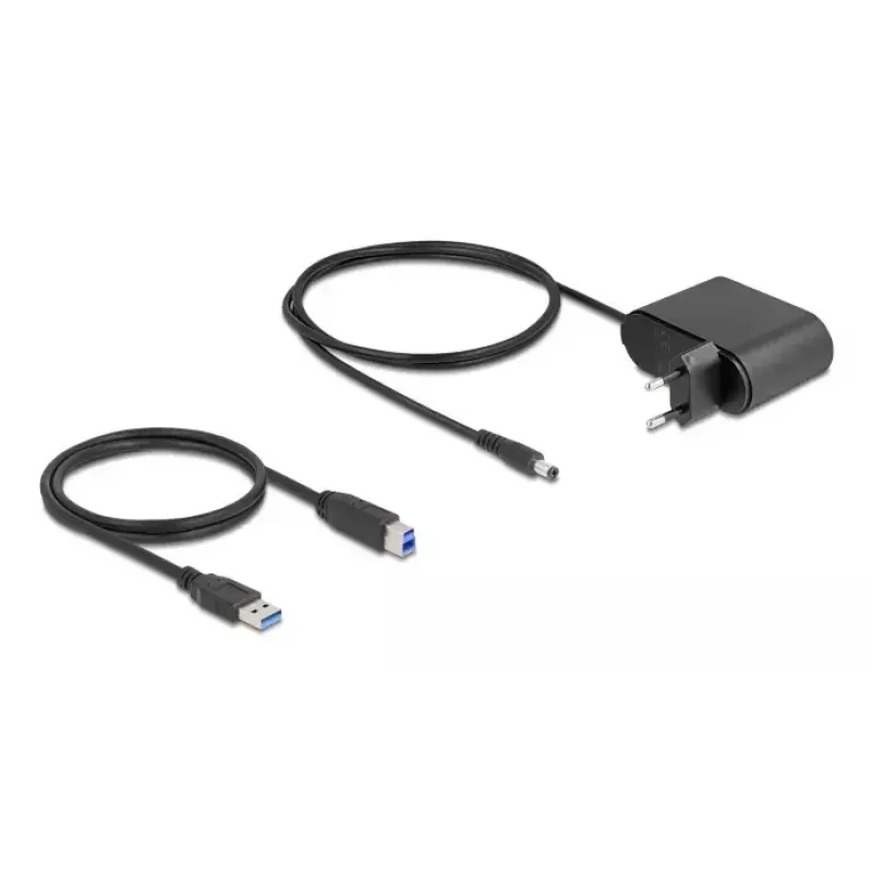 DeLOCK 64332 telakka USB 3.2 Gen 1 HDD SSD 2,5 3,5 musta