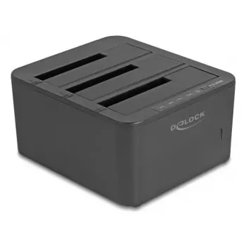 DeLOCK 64332 telakka USB 3.2 Gen 1 HDD SSD 2,5 3,5 musta
