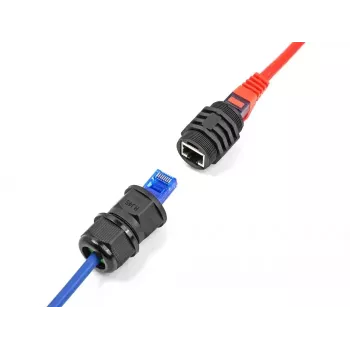 DeLOCK RJ45 Cat.6A asennusmoduuli IP67 pölyn- ja vedenkestävä