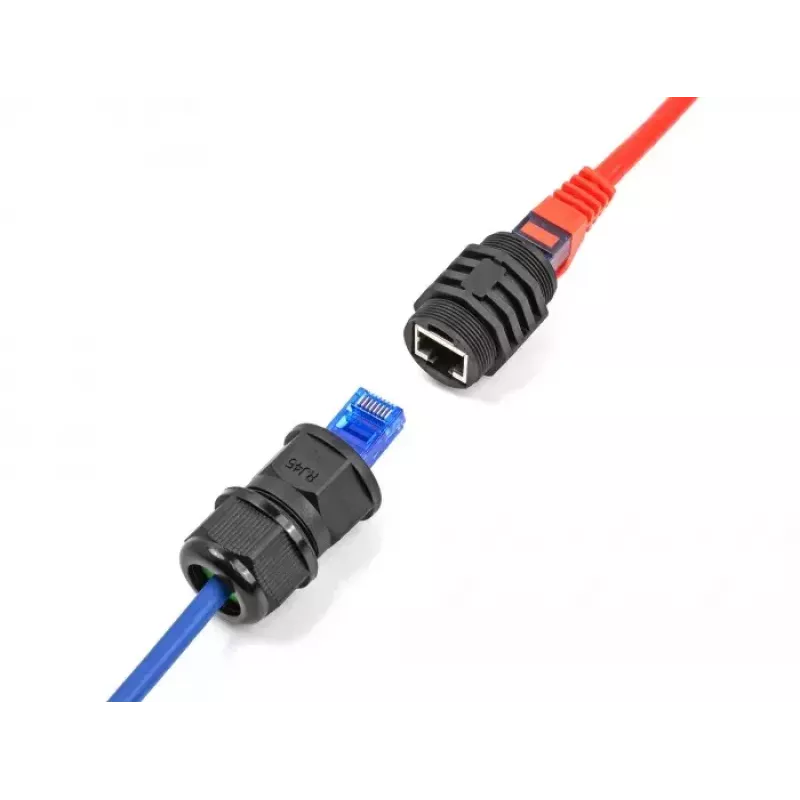 DeLOCK RJ45 Cat.6A asennusmoduuli IP67 pölyn- ja vedenkestävä