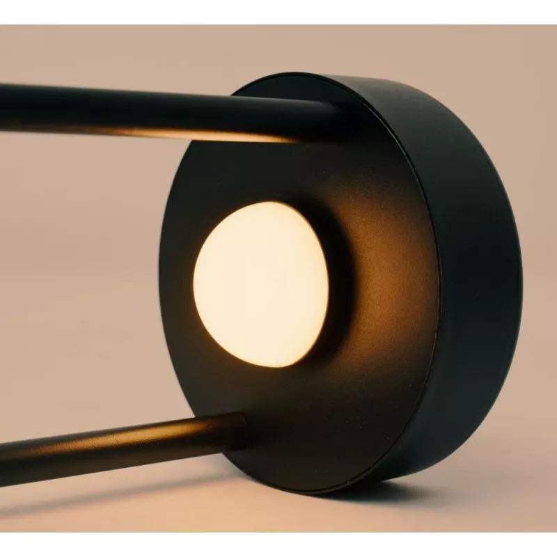 Techly I-LAMP-TABLE1 pöytävalaisin ei vaihdettava polttimo 3 W LED musta