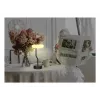 Techly I-LAMP-TABLE2 pöytävalaisin ei vaihdettava polttimo 2 W LED musta, valkoinen