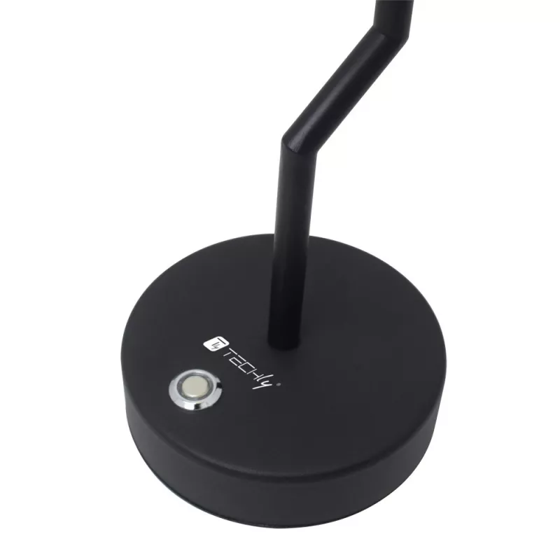 Techly I-LAMP-TABLE2 pöytävalaisin ei vaihdettava polttimo 2 W LED musta, valkoinen