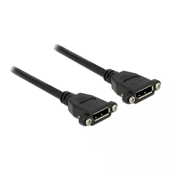 DisplayPort-kaapeli DeLOCK 0,5 m F-F 85113