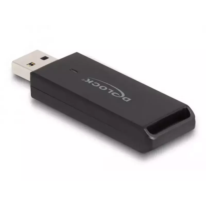 Kortinlukija DeLOCK 91002 USB musta MicroSD SD SDHC SDXC 5000 Mbit/s