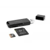 Kortinlukija DeLOCK 91002 USB musta MicroSD SD SDHC SDXC 5000 Mbit/s