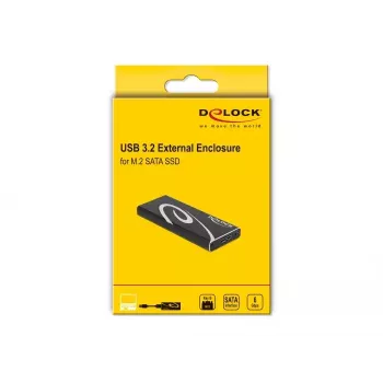 SSD-kotelo DeLOCK 42007 musta M.2