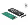 SSD-kotelo DeLOCK 42007 musta M.2