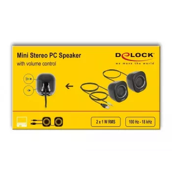 Kaiutin DeLOCK 27002 2 W