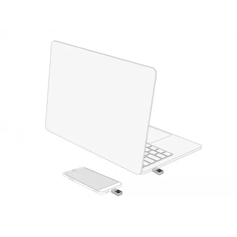 USB-muistitikku DeLOCK 16 GB USB-C 5 Gbps metallikotelo
