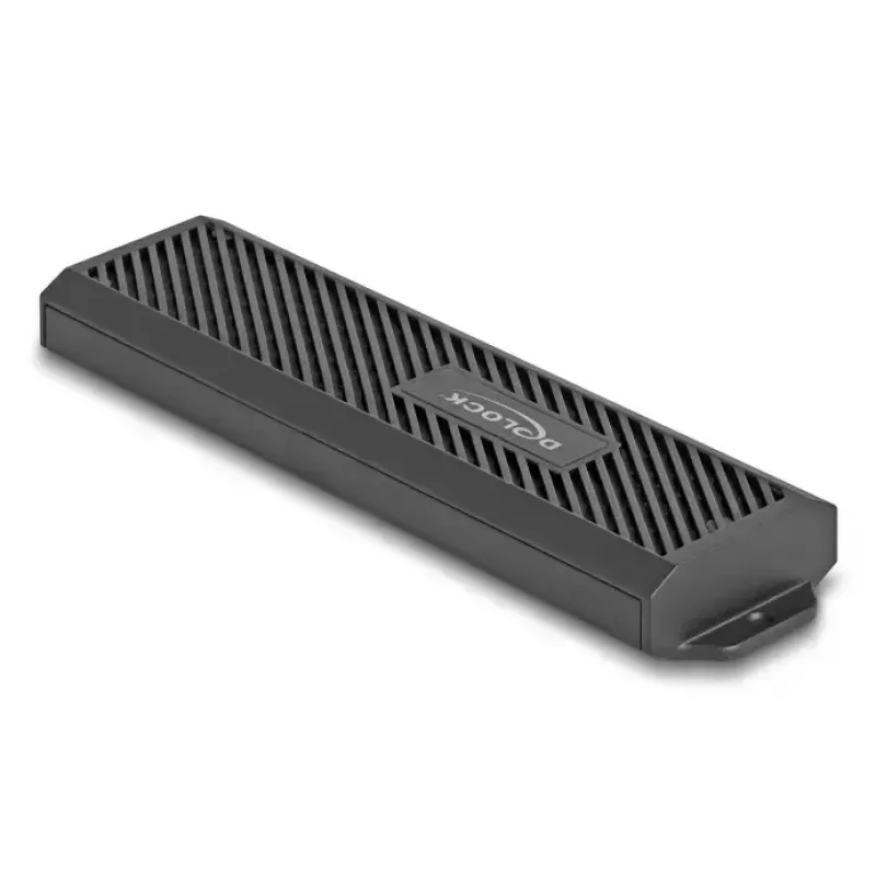 SSD-kotelo DeLOCK 42031 musta M.2 PCIe SATA 20 Gbit/s