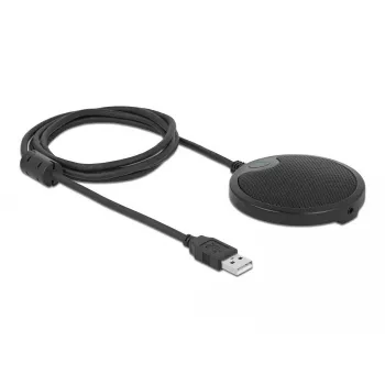 Neuvottelumikrofoni DeLOCK USB kondensaattorimikrofoni ympärisuuntaava