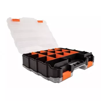Säilytyslaatikko DeLOCK 18417 suorakaiteen muotoinen muovi musta oranssi 270x320x80mm