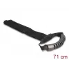 DeLOCK kantohihna 710x50mm musta 2 kpl