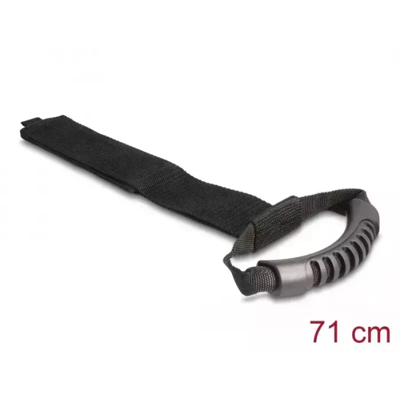 DeLOCK kantohihna 710x50mm musta 2 kpl