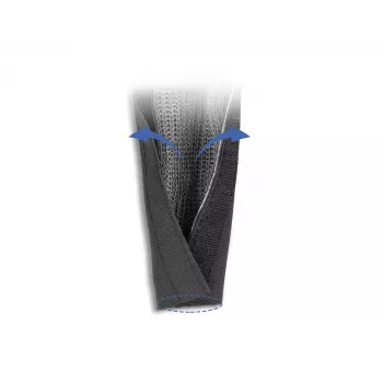 DeLOCK EMI-suojapunos 1 m x 30 mm musta