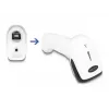 Käsikäyttöinen viivakoodilukija DeLOCK 90587 1D 2D langaton Bluetooth USB valkoinen