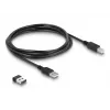 Käsikäyttöinen viivakoodilukija DeLOCK 90587 1D 2D langaton Bluetooth USB valkoinen