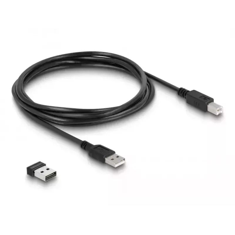 Käsikäyttöinen viivakoodilukija DeLOCK 90587 1D 2D langaton Bluetooth USB valkoinen