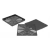 Delock 67313 tuulettimen suojaritilä pölysuodattimella 120 x 120 mm, musta