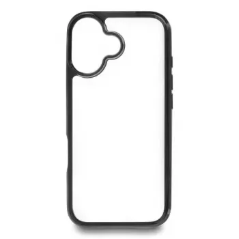 Suojakotelo iPhone 17 -puhelimelle DELOCK, läpinäkyvän musta, sopii 16 cm (6,3 tuuman) näytölle