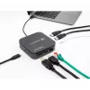 DeLOCK Thunderbolt 3 Mini -telakointiasema 8K DisplayPort HDMI USB LAN audio PD 3.0