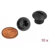 Putken suojus DeLOCK 60228 musta nylon