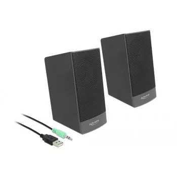 Stereokaiutin DELOCK 27001, 2.0, USB-käyttöinen