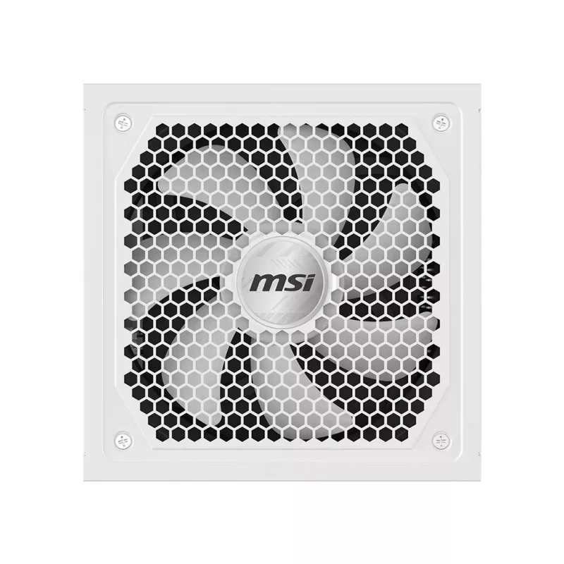 Virtalähde MSI MAG A1000GL PCIE5 WHITE 1000 W ATX 24-pin, 80 PLUS Gold, 135 mm tuuletin
