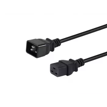 Equip 112130 virtajohto musta 1,8 m IEC C20 IEC C19
