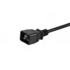 Equip 112130 virtajohto musta 1,8 m IEC C20 IEC C19